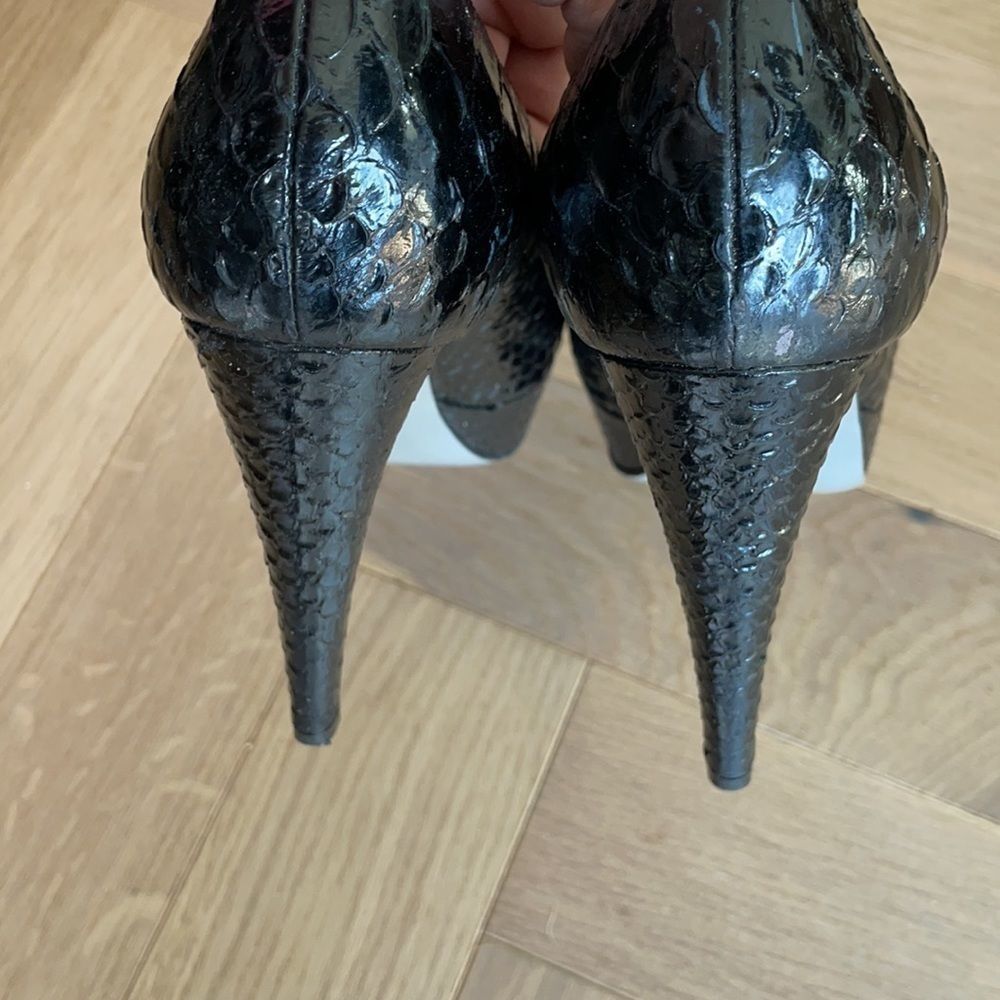 SERGIO ROSSI platform heels | Size 37 EUR - Picture 4 of 11